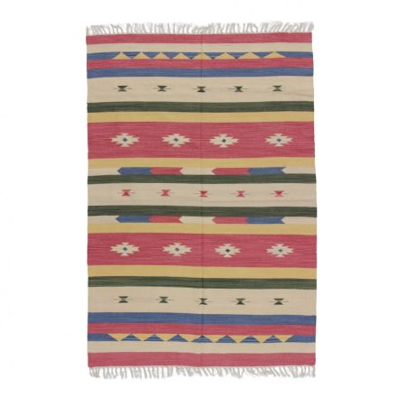 Moderný kilim koberec 140x200 Indický koberec Kilim z bavlny