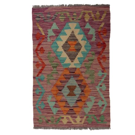 Koberec Kilim Chobi 91x59 ručne tkaný afganský kilim