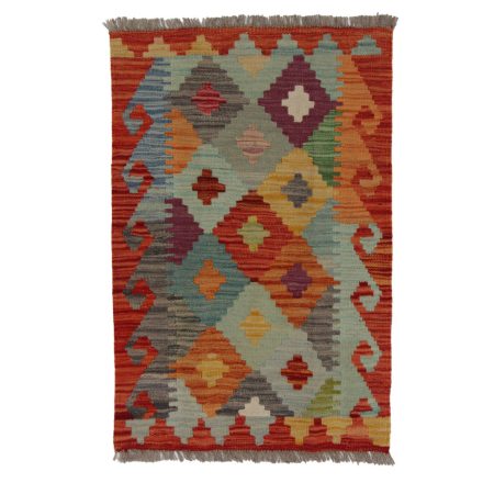 Koberec Kilim Chobi 90x60 ručne tkaný afganský kilim