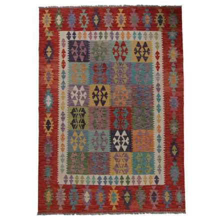 Koberec Kilim Chobi 251x179 ručne tkaný afganský kilim z vlny