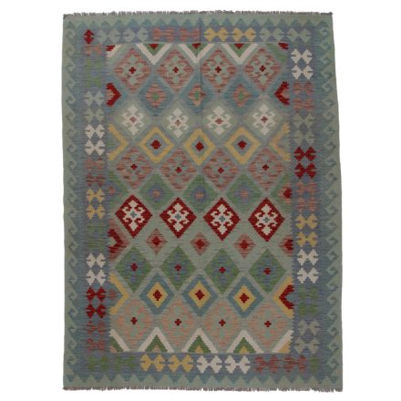 Koberec Kilim Chobi 250x187 ručne tkaný afganský kilim z vlny