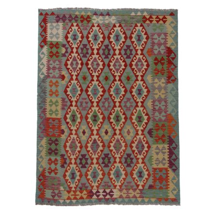 Koberec Kilim Chobi 238x175 ručne tkaný afganský kilim z vlny