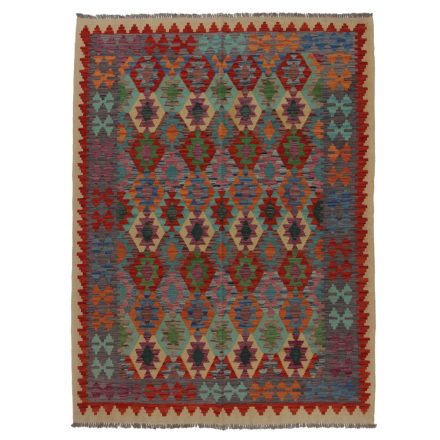 Koberec Kilim Chobi 238x179 ručne tkaný afganský kilim z vlny