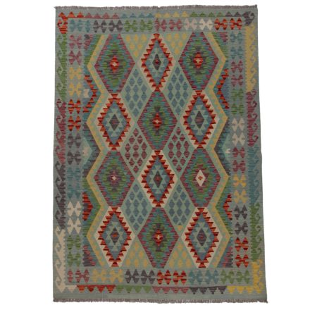 Koberec Kilim Chobi 239x172 ručne tkaný afganský kilim z vlny