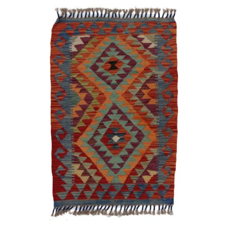 Koberec Kilim Chobi 91x62 ručne tkaný afganský kilim