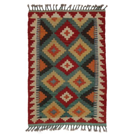 Koberec Kilim Chobi 90x62 ručne tkaný afganský kilim