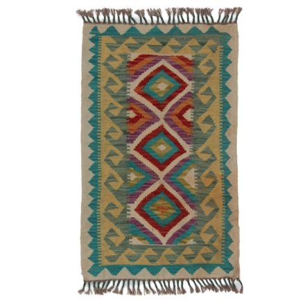 Koberec Kilim Chobi 95x59 ručne tkaný afganský kilim