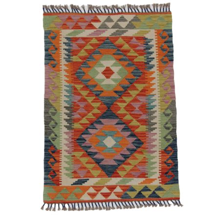 Ručne tkaný Afgan kilim koebrce Chobi 124x88 etnický kilim