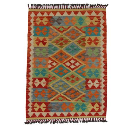 Afganský Kelimový koberec 120x88 ručne tkaný etnický kilim