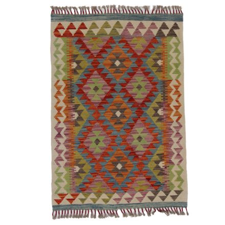 Afganský Kelimový koberec Chobi 129x88 plochý tkaný koberec Kilim