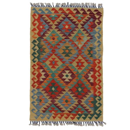 Ručne tkaný Afgan kilim koebrce Chobi 128x84 etnický kilim