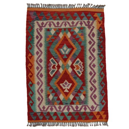 Kilim koberec Chobi 142x101 ručne tkaný vlnený kilim