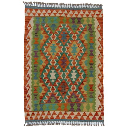 Afganský Kelimový koberec 146x103 ručne tkaný etnický kilim