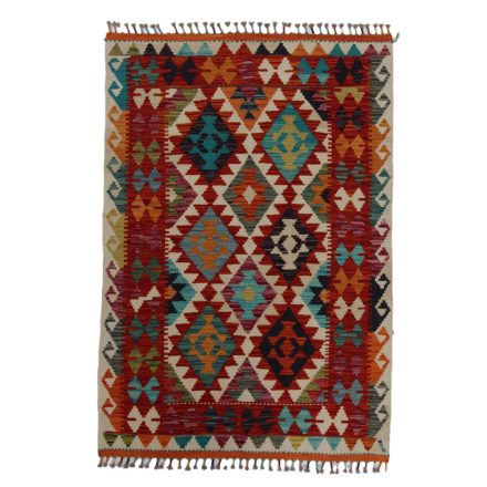 Afganský Kelimový koberec 150x101 ručne tkaný etnický kilim