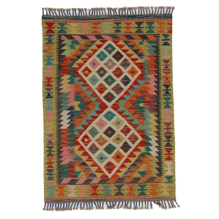 Kilim koberec Chobi 131x93 ručne tkaný vlnený kilim