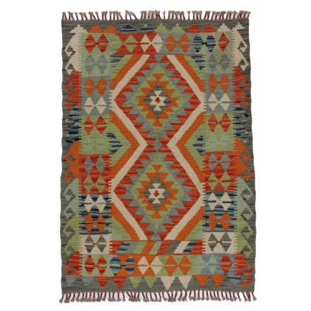 Afganský Kelimový koberec Chobi 145x102 plochý tkaný koberec Kilim