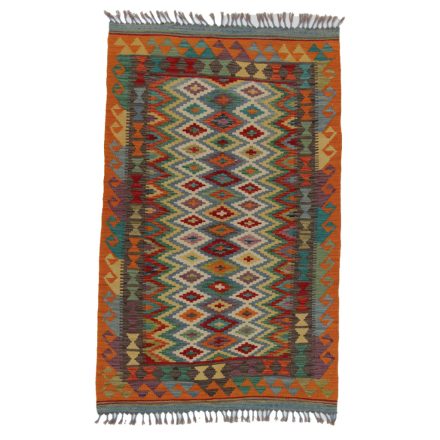 Afganský Kelimový koberec 99x159 ručne tkaný etnický kilim