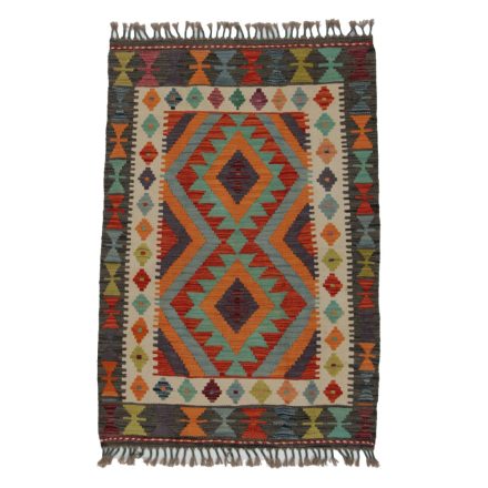 Koberec Kilim Chobi 129x89 ručne tkaný afganský kilim