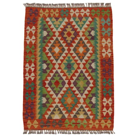 Afganský Kelimový koberec 144x107 ručne tkaný etnický kilim