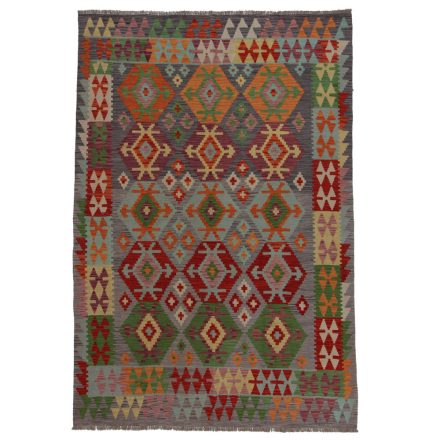 Koberec Kilim Chobi 257x176 ručne tkaný afganský kilim z vlny