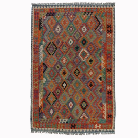 Kusový koberec kilim Chobi 202x306 ručne tkaný koberec Kilim