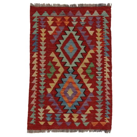 Koberec Kilim Chobi 98x67 ručne tkaný afganský kilim