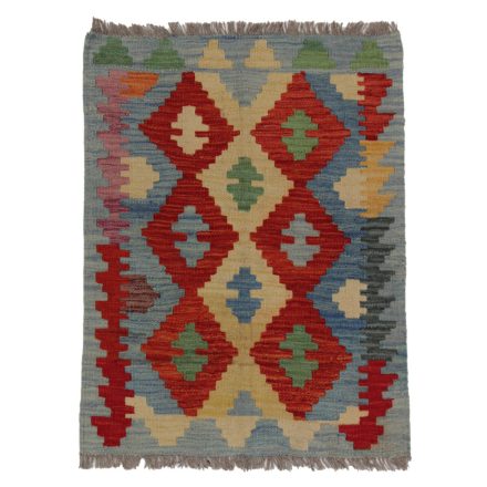 Koberec Kilim Chobi 81x63 ručne tkaný afganský kilim