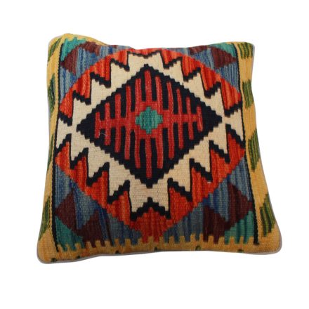 Ručne tkaný obliečka na vankúš Kilim 45x45 afganský dekoračný vankúš