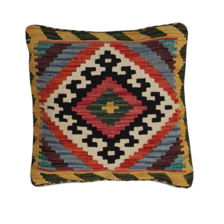 Obliečka na vankúš Kilim 45x45 ručne tkaný dekoračný vankúš