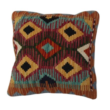 Vankúš Kilim 45x45 ručne tkaná obliečka na vankúš