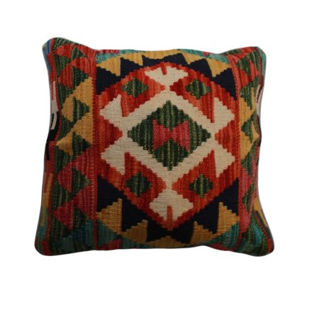 Ručne tkaný vankúš 45x45 Obliečka na vankúš Kilim