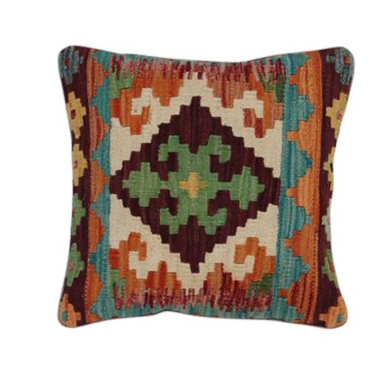 Vankúš Kilim 45x45 ručne tkaná obliečka na vankúš