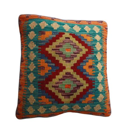 Ručne tkaný obliečka na vankúš Kilim 45x45 afganský dekoračný vankúš