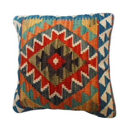 Vankúš Kilim 45x45 ručne tkaná obliečka na vankúš