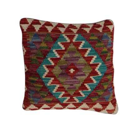 Afgánsky obliečka na vankúš Kilim 45x45 ručne tkaný vankúš