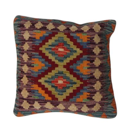 Obliečka na vankúš Kilim 45x45 ručne tkaný dekoračný vankúš