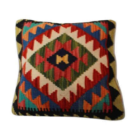 Ručne tkaný dekoračný vankúš 45x45 Obliečka na vankúš Kilim