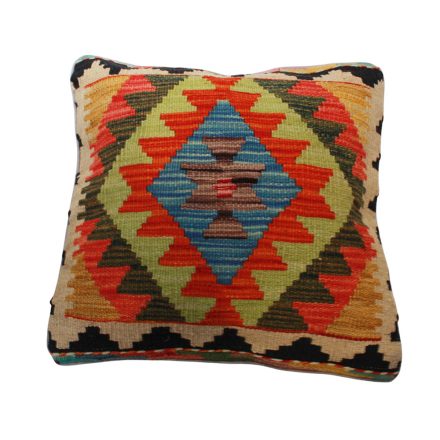 Ručne tkaný obliečka na vankúš Kilim 45x45 afganský dekoračný vankúš