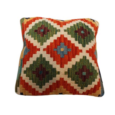 Vankúš Kilim 45x45 ručne tkaná obliečka na vankúš