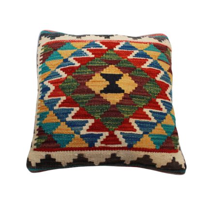 Ručne tkaný obliečka na vankúš Kilim 45x45 afganský dekoračný vankúš