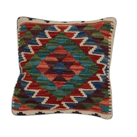 Vankúš Kilim 45x45 ručne tkaná obliečka na vankúš