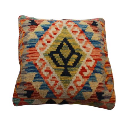 Ručne tkaný obliečka na vankúš Kilim 45x45 afganský dekoračný vankúš