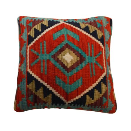 Afgánsky obliečka na vankúš Kilim 45x45 ručne tkaný vankúš