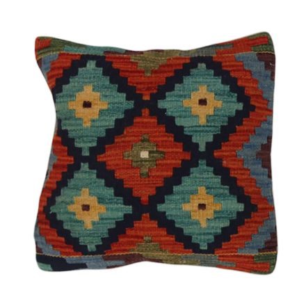 Afgánsky obliečka na vankúš Kilim 45x45 ručne tkaný vankúš