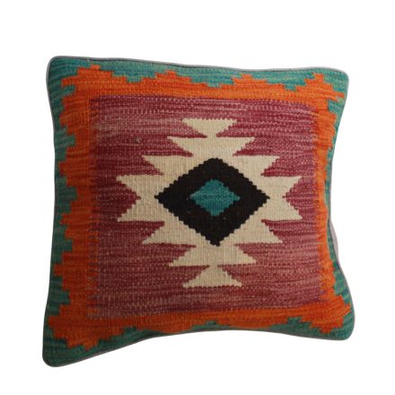 Obliečka na vankúš Kilim 45x45 ručne tkaný dekoračný vankúš