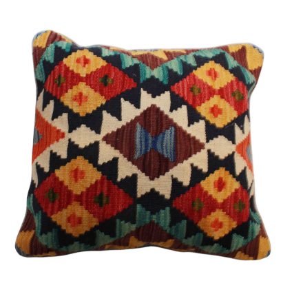 Ručne tkaný obliečka na vankúš Kilim 45x45 afganský dekoračný vankúš