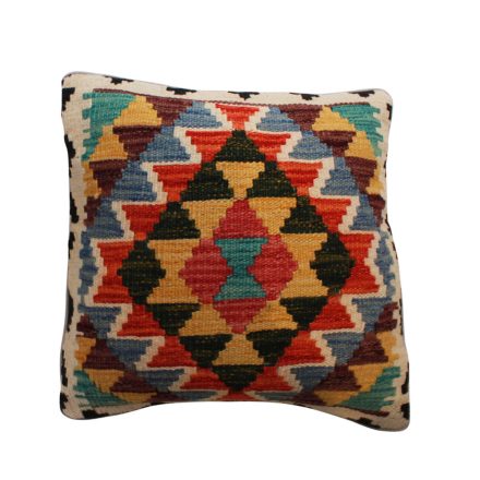 Vankúš Kilim 45x45 ručne tkaná obliečka na vankúš