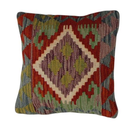 Ručne tkaný obliečka na vankúš Kilim 45x45 afganský dekoračný vankúš