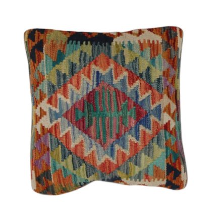 Vankúš Kilim 45x45 ručne tkaná obliečka na vankúš