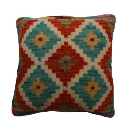 Ručne tkaný obliečka na vankúš Kilim 45x45 afganský dekoračný vankúš